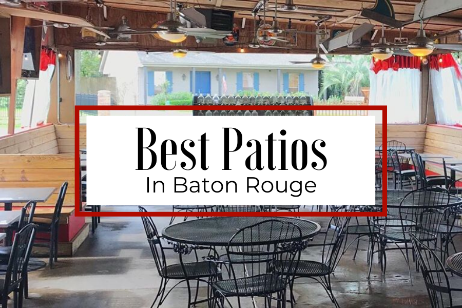 Now is the perfect time of year to get out and enjoy the weather, and what better way to do that than on a gorgeous patio here in Baton Rouge? See the list of Best patios here in town and check out my top 5 picks!