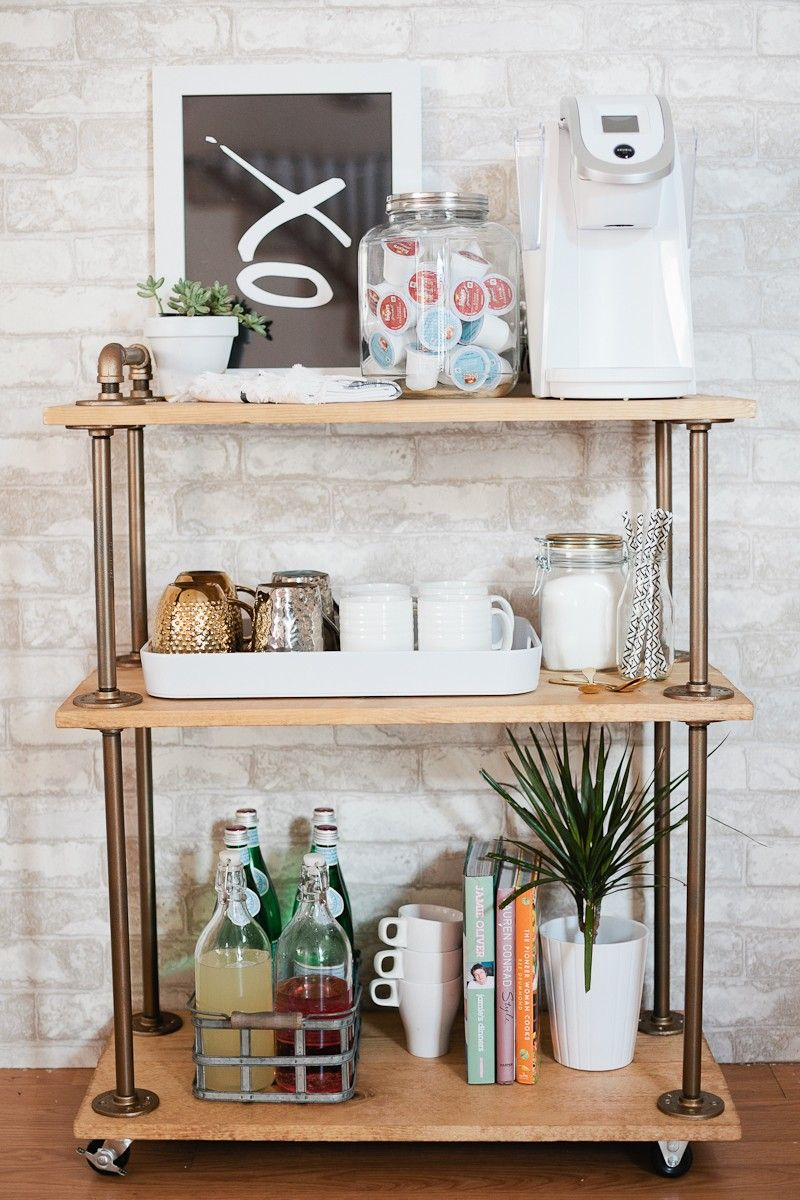One thing I absolutely love about a bar cart is how versatile they can be. Not only are they a fun accent piece in any room, but they also provide a great place to store and display your go-to items. But if you're a little stuck on how to style one to perfection or even where to start putting one together, here are 3 fun ways to style your cart and a few things you'll need for each!
