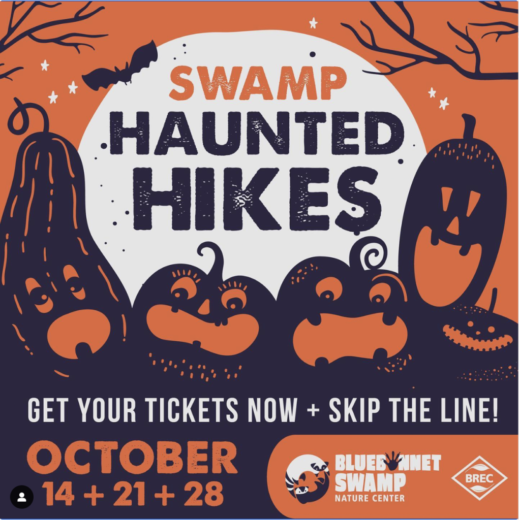 With spooky season officially here and Fall weather (hopefully) coming soon, here's how to enjoy it with some fun activities in/around the Baton Rouge area!